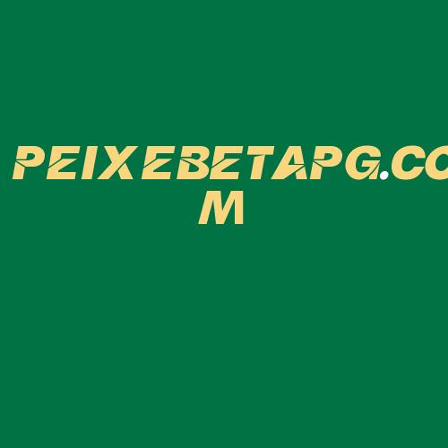 Logo da PEIXEBETAPG